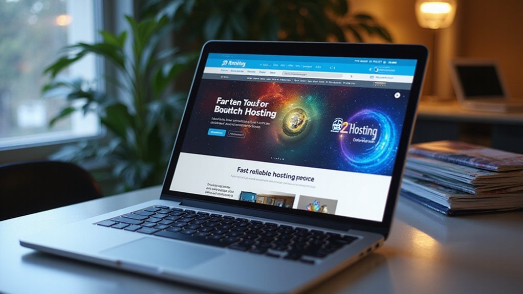 blazing fast reliable hosting service