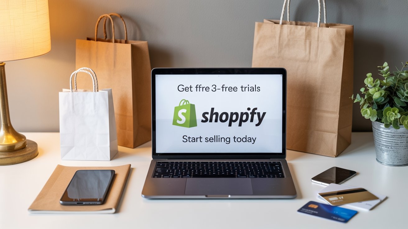 Get Shopify Free Trial for 3 Months – Start Selling Today