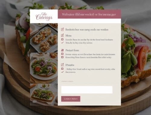 Crispy bread topped with fresh vegetables and herbs, served on a wooden platter with a white napkin, vibrant and appetizing presentation perfect for restaurant or menu website imagery.