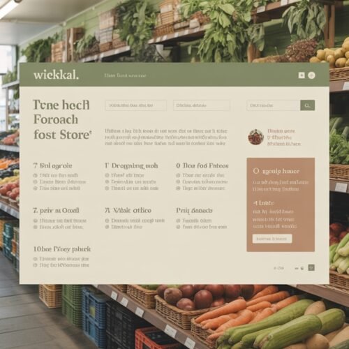 Website Checklist for Health Food Store 6 health food store website